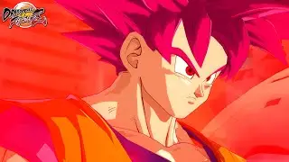 SUPER SAIYAN GOD GOKU SEASON 4 GAMEPLAY & Dramatic Finish UPDATE| Dragon Ball FighterZ