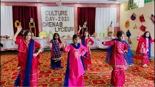 Grade 1 Girls Punjab Cultural Performance &mdash; Culture Day 2025