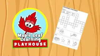 Christmas Crossword Worksheet for Kids | Maple Leaf Learning Playhouse