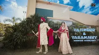 PUNJABI ROYAL SIKH WEDDING HIGHLIGHT | 2019 | TAJINDER & TARANJEET | RED ART FILMS