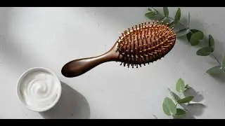 Sandalwood Hair Brush  Natural & Gentle Hair Care