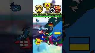 Europe but only with clubs in the UCL#europe #mapper #history #mapping #map #ww2 #ww1 #ucl #geo #fyp