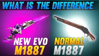 M1887 WITHOUT SKIN VS EVO M1887 SKIN | EVO M1887 AVAILABILITY TEST | BEST M1887 SKIN FREE FIRE