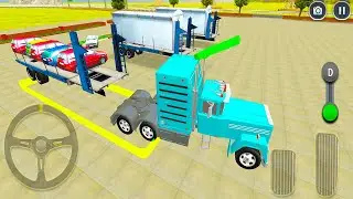 Transporter Truck Simulator 3D - Wood & Cars Transportation - Android Gameplay