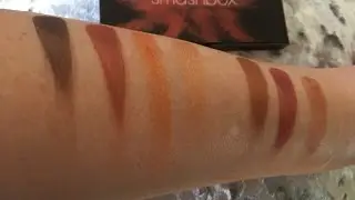 Smashbox Cover Shot Eye Palette Ablaze / Swatches