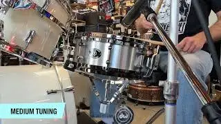 Noble & Cooley 4.75x14 Alloy Classic Snare Drum in Raw Aluminum