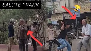 SALUTE PRANK # GJ4COMEDY # minivlog #digital creator # comedy films # daily video blog # prank # 