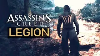Засветился Assassin's Creed: LEGION - Обложка игры, 2 части ассасина (AC: Legion 2020)