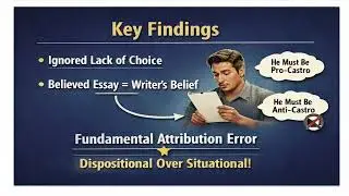 2. &ldquo;Castro Essay&rdquo; Experiment_Fundamental Attribution Error