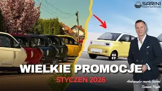 WIELKIE PROMOCJE STYCZEŃ 2026 OD FIRMY SARINI! TRANSPORT PONIŻEJ TYSIĄCA ZŁOTYCH? #sarini #new