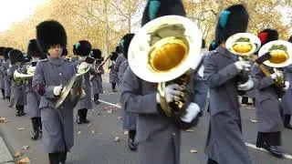 The Band of the  Irish Guards and The Royal Tank Regiment