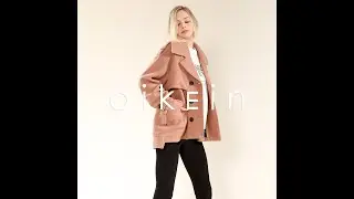 Wool Blend Double Breasted Coat /OikEin.uk