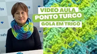 VÍDEO AULA GOLA DE TRICÔ NO PONTO TURCO | COM A DONA ISABEL