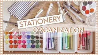 Organizing ALL of my stationery