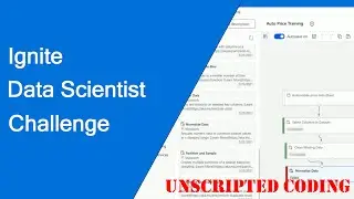 Ignite 2021 Data Scientist Challenge in 2 hours?! | Unscripted Coding