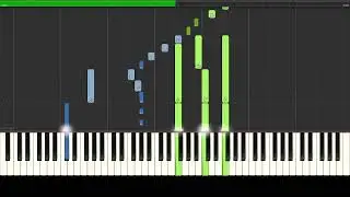 Zdeněk Fibich &ndash; Moods, Impressions, and Souvenirs, Op 47 No 28 (Synthesia Piano Tutorial)
