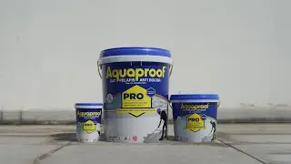 Tutorial Cara Aplikasi Aquaproof PRO (Cat Pelapis Anti Bocor Area Tergenang)
