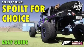 FH5 S3 Spring: Spoilt For Choice challenge