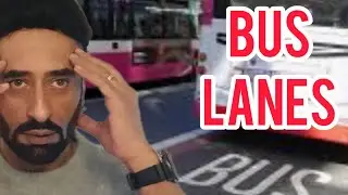 How to drive on a bus lane - driving lesson with the Driving King
