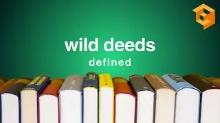 Wild Deeds | Legal Term Defined (Property Definitions for Law School and Bar Exam Prep)