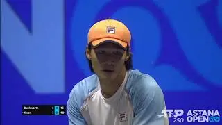 Лучшие моменты финала С. Квон против Дж. Дакворта | ATP250 Astana Open