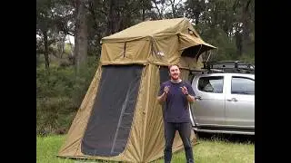 Adventure Kings Roof Top Tent and 4 Man Annex is the perfect set up for whole family!