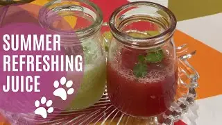 🐾🍹Summer refreshing drinks for dogs || Dog friendly || Hindi || in India 🇮🇳  || desi style 🐾🍹