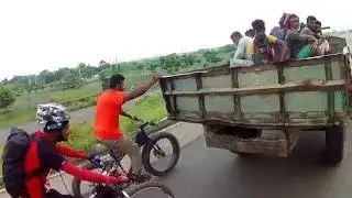 GoPro: Drafting behind a bus