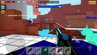 Glitch in pixel gun 3D clan war !