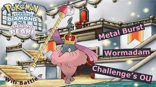 Wormadam Metal Bursts In OU #competitivepokemon #pokemonbrilliantdiamond #wormadam