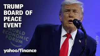 LIVE: President Trump participates in the Board of Peace Charter announcement