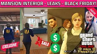 GTA 5 Online NEW Weekly Update! MANSION INTERIOR LEAKS, Black Friday, Prix Luxury DLC, GTA5 Update