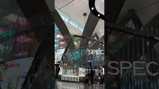 Abu Dhabi Airport Departure Hall #travel #shorts #uae #abudhabi