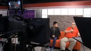 Behind the Scenes at Hoover High School's Student-Run TV News Show