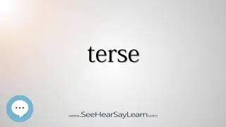 terse   330 Hard English Words with Definitions   SeeHearSayLearn 🔊