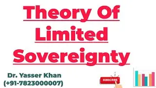 Theory Of Limited Sovereignty | Limited Sovereignty | Sovereignty | Political Science | UPSC
