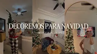 Unboxing mi arbolito de Amazon 🎄 | Compras navideñas + Decorando para Navidad
