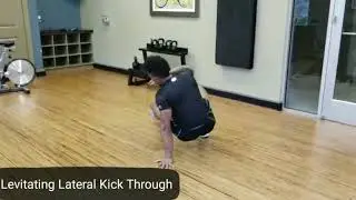 Levitating Lateral kick thru TFF Gym