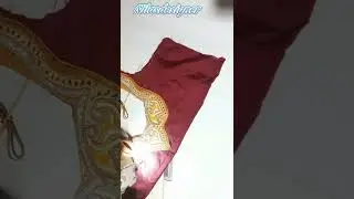 readymade aari work or patch work stitching  easy methods