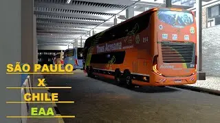 #volvobus  #g8  #1800  DD SAINDO DE SP / CHILE TRANSACREANA #modshop  #eaa  #ets2 #ets2mods 1.54XX