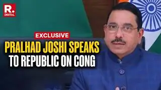 EXCLUSIVE: Union Min Pralhad Joshi Takes On Cong, Says 'Rahul Gandhi Does Not Know Basic Etiquette'