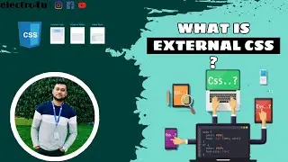 external css in html | external style sheets in HTML with example || electro4u By sourav Chatrjee
