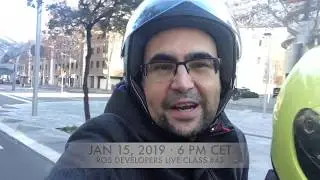ROS Developer Live Class n.43 | Trailer