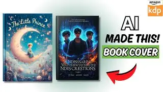 Create UNLIMITED AI Book Cover Design For Amazon KDP | Book Cover Generator