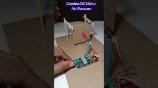 Coreless DC Motor Air Pressure Test |