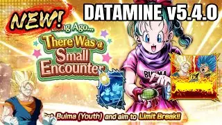 Dragon Ball Legends v5.4.0 6th anniversary Part 1 New Bulma (Datamine) #dragonballlegendsnews