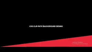 Css Clip-Path Background  Design using html css by freelancer emon