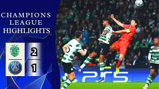 Sporting Lisbon - PSG | 2-1 | Highlights | Champions League 2025-26 | sporting psg