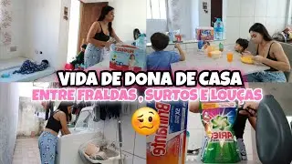 LIMPEZA E ORGANIZAÇÃO| CORRE CORRE DE MÃE | ROTINA DE DONA DE CASA SENDO MÃE DE DOIS