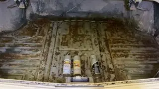 Barnfind Pontiac rust repair, easy DIY to make your floors and trunk with minor rust weather tight!